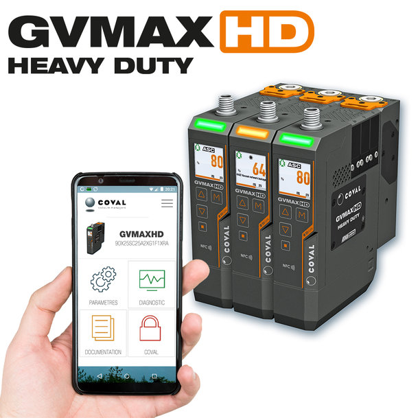 Coval GVMAX HD, Mångsidigt vakuum för alla branscher